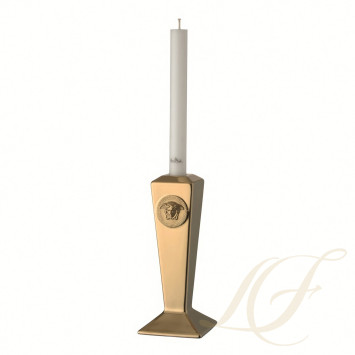 Подсвечник 20см коллекции Medusa gold бренда Rosenthal Versace