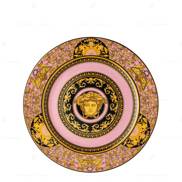 Тарелка подстановочная 30см коллекции Medusa Rose бренда Rosenthal Versace