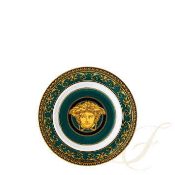 Тарелка десертная 18см коллекции Medusa Juniper бренда Rosenthal Versace