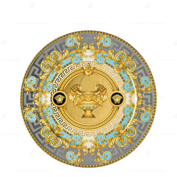 Тарелка подстановочная 33см коллекции Prestige Gala Le Bleu бренда Rosenthal Versace