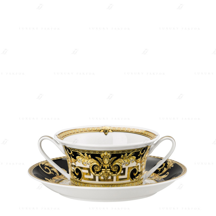 Чаша суповая с блюдцем 0,30л коллекции Prestige Gala бренда Rosenthal Versace