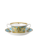 Чаша суповая с блюдцем 0,30л коллекции Prestige Gala Le Bleu бренда Rosenthal Versace