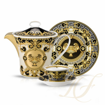 Кофейный сервиз на 6 персон, 21 предмет коллекции Prestige Gala бренда Rosenthal Versace