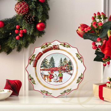 Тарелка 24,4см коллекции Annual Christmas Edition бренда VB
