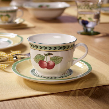 Чашка для завтрака с блюдцем 0,26л коллекции French Garden 