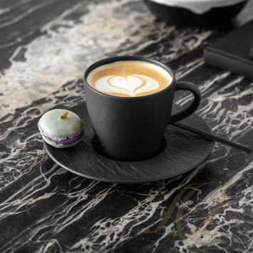 Чашка кофейная с блюдцем 0,16л коллекции Manufacture Rock бренда VB