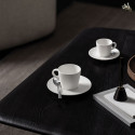 Чашка кофейная с блюдцем 0,16л коллекции Manufacture Rock Blanc бренда VB