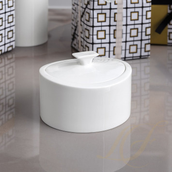 Шкатулка 16см коллекции MetroChic Blanc бренда VB