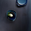 Тарелка глубокая 18см коллекции Organic Dark Blue бренда VB