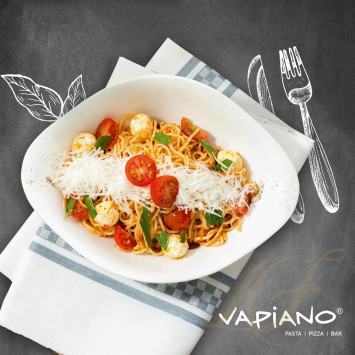 Чаша для спагетти 26,8см, 2шт. коллекции Vapiano бренда VB