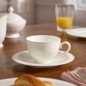Чашка для завтрака с блюдцем 0,4л коллекции Gray Pearl бренда Villeroy & Boch
