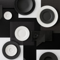 Тарелка закусочная 22см коллекции Manufacture Rock Blanc бренда Villeroy & Boch