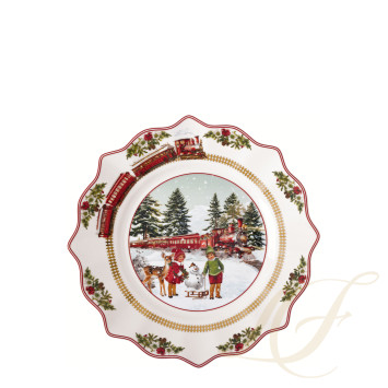 Тарелка 24,4см коллекции Annual Christmas Edition бренда VB