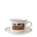 Чашка для завтрака с блюдцем 0,33л коллекции Design Naif бренда VB
