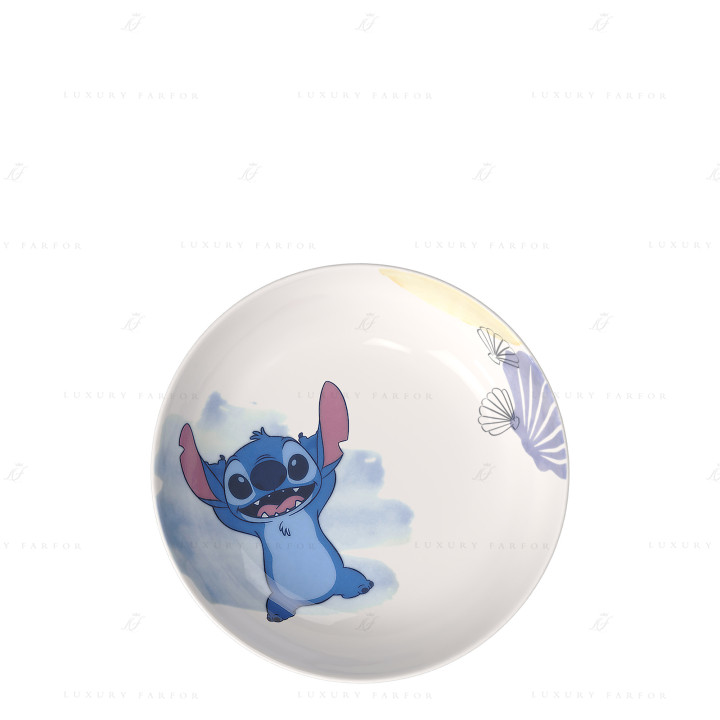 Тарелка суповая 18,7см коллекции Disney Stitch бренда VB