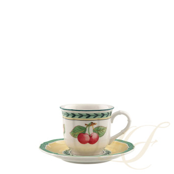 Чашка эспрессо с блюдцем 0,08л коллекции French Garden 