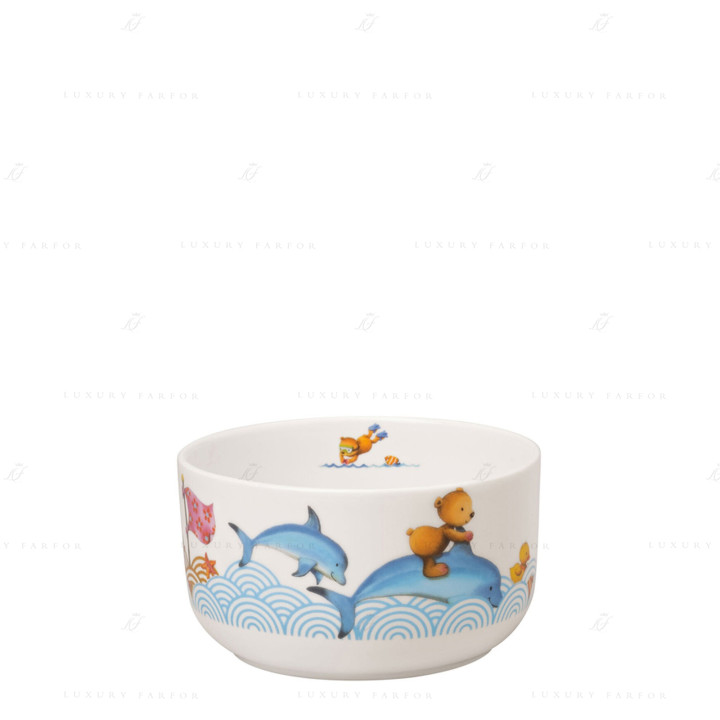 Чаша бульонная детская 12,5см коллекции Happy as a Bear бренда VB