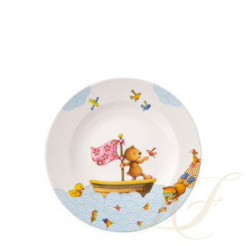 Тарелка детская 21,5см коллекции Happy as a Bear бренда VB