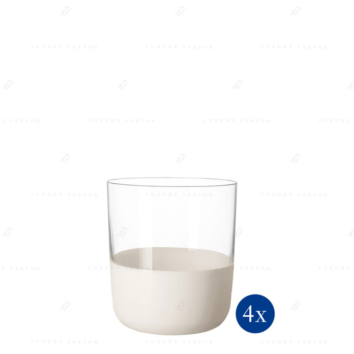 Стакан для виски 0,20л, 4шт. коллекции Manufacture Rock Blanc бренда VB