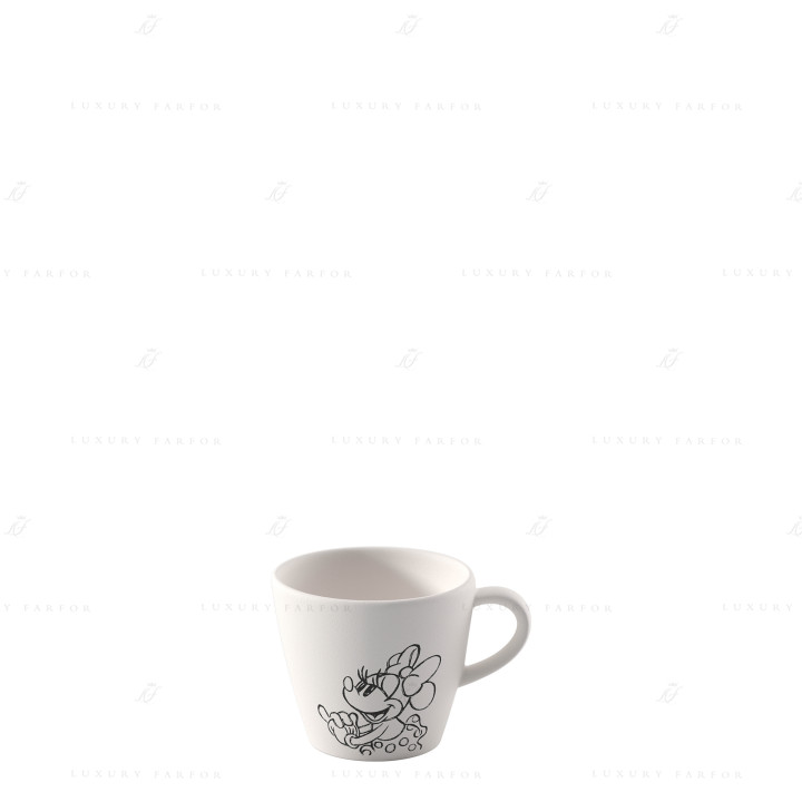 Чашка эспрессо 0,06л коллекции Manufacture Rock Blanc - Mickey Mouse бренда VB
