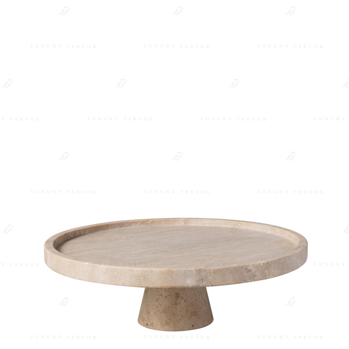 Чаша на ножка 28см коллекции Manufacture Travertine бренда VB
