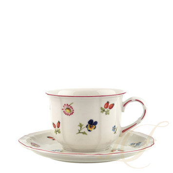 Чашка для завтрака с блюдцем 0,26л коллекции Petite Fleur бренда VB