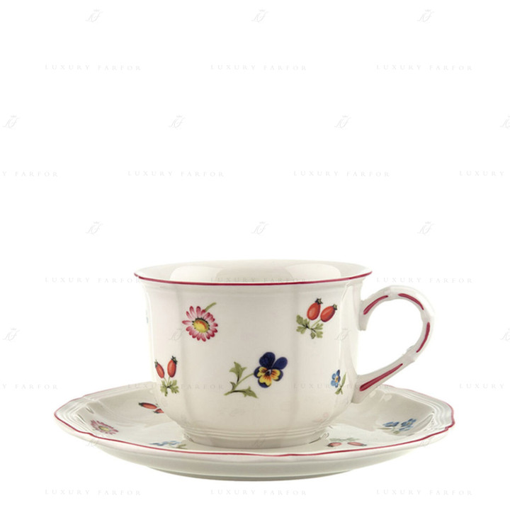 Чашка для завтрака с блюдцем 0,26л коллекции Petite Fleur бренда VB