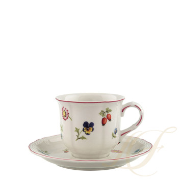 Чашка кофейная с блюдцем 0,12л коллекции Petite Fleur бренда VB