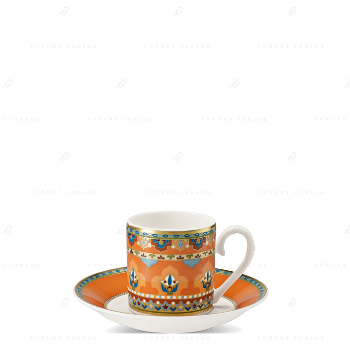 Чашка эспрессо с блюдцем 0,05л коллекции Samarkand Mandarin бренда VB