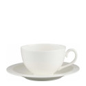 Чашка для завтрака с блюдцем 0,31л коллекции White Pearl бренда VB