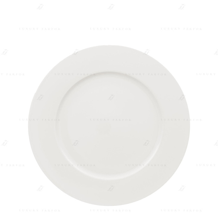 Тарелка подстановочная/гурман 30см коллекции White Pearl бренда VB