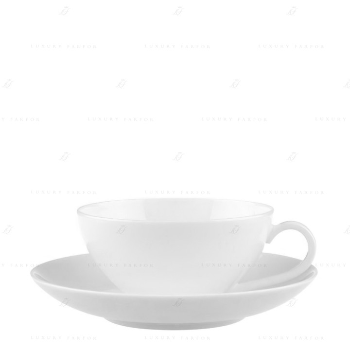 Чашка чайная с блюдцем 0,2л коллекции Anmut бренда Villeroy & Boch