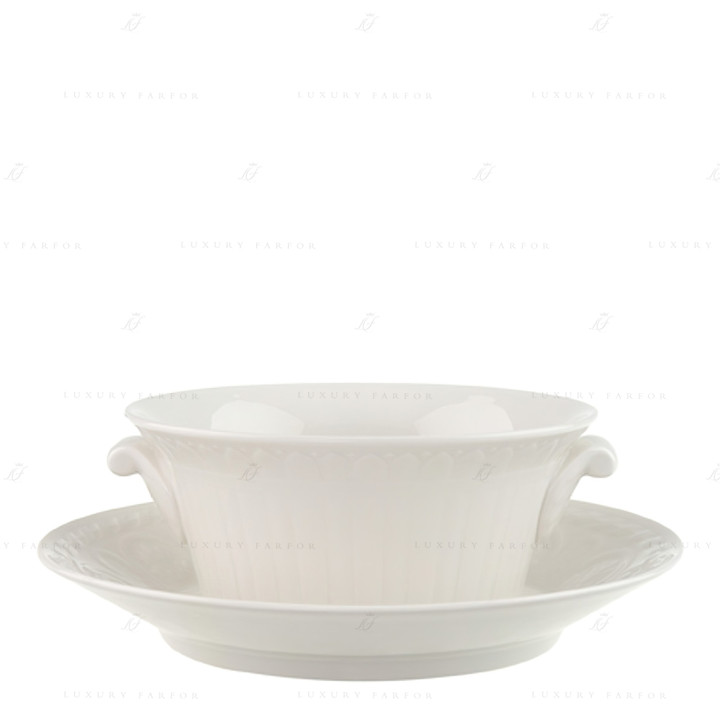 Чаша суповая с блюдцем 0,4л коллекции Cellini бренда Villeroy & Boch