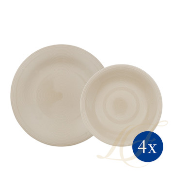 Набор из 8 предметов  коллекции Color Loop Sand бренда Villeroy & Boch
