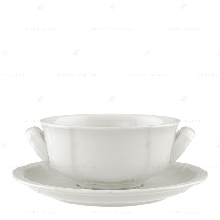 Чаша суповая с блюдцем 0,35л коллекции Manoir бренда Villeroy & Boch