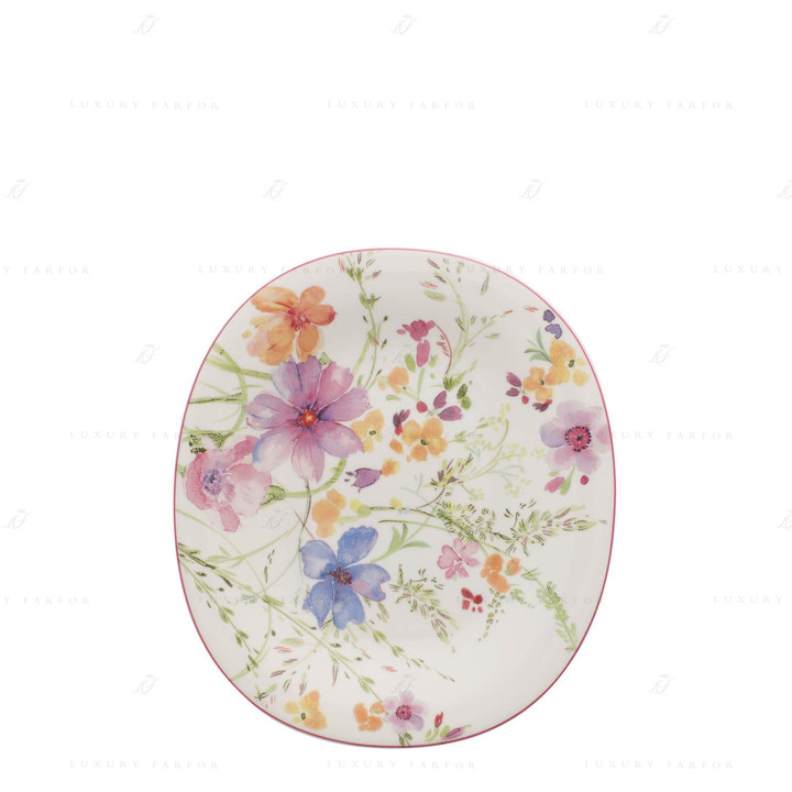 Тарелка закусочная овальная 23см коллекции Mariefleur бренда Villeroy & Boch