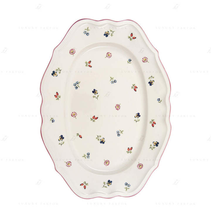 Блюдо овальное 44см коллекции Petite Fleur бренда Villeroy & Boch