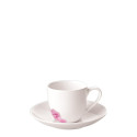 Чашка эспрессо с блюдцем 0,1л коллекции Rose Garden бренда Villeroy & Boch