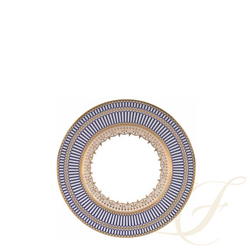 Тарелка десертная 18см коллекции Anthemion Blue бренда Wedgwood