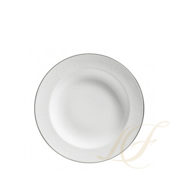 Тарелка суповая 23см коллекции English Lace бренда Wedgwood