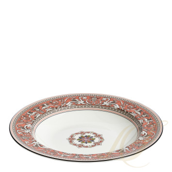 Тарелка суповая 23см коллекции Florentine Salmon бренда Wedgwood