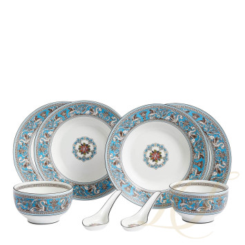 Набор из 8 предметов коллекции Florentine Turquoise бренда Wedgwood