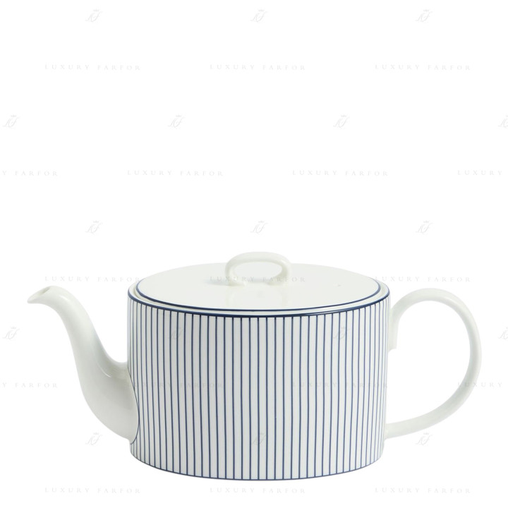 Чайник 940мл коллекции Gio Pinstripe White бренда Wedgwood