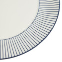 Тарелка закусочная 23,8см коллекции Gio Pinstripe White бренда Wedgwood