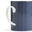 Кружка 340мл коллекции Gio Pinstripe Blue бренда Wedgwood