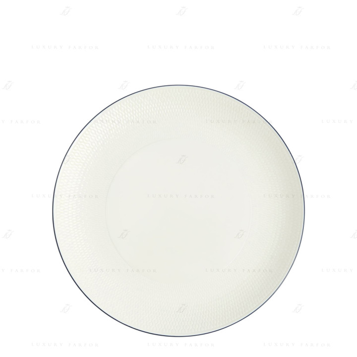 Тарелка главная 28,2см коллекции Gio Blue Line бренда Wedgwood