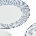 Набор из 8 предметов коллекции Gio Pinstripe White бренда Wedgwood