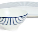 Набор из 7 предметов коллекции Gio Pinstripe White бренда Wedgwood