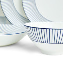 Набор из 7 предметов коллекции Gio Pinstripe White бренда Wedgwood