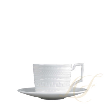 Чашка эспрессо с блюдцем 70мл коллекции Intaglio бренда Wedgwood